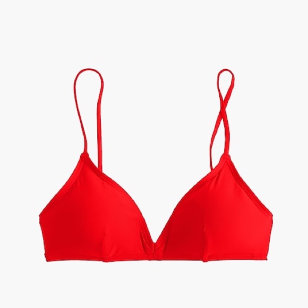 Jcrew French Bikini top, only worn a few times!